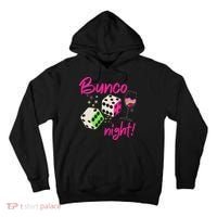 Bunco Night Retro Dice Wine Prize Tall Hoodie thumb 0