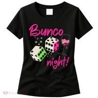 Bunco Night Retro Dice Wine Prize Women's T-Shirt thumb 0