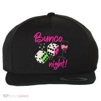 Bunco Night Retro Dice Wine Prize Wool Snapback Cap thumb 0