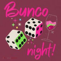 Bunco Night Retro Dice Wine Prize 16oz Travel Tumbler thumb 2