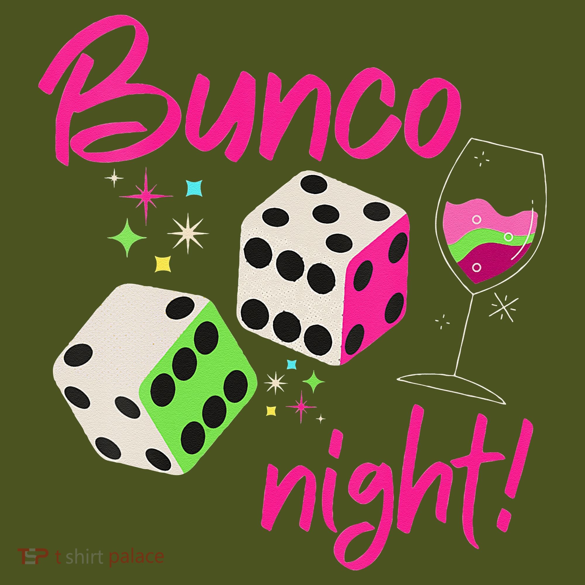 Bunco Night Retro Dice Wine Prize The Baniff Cuffed Pom Beanie
