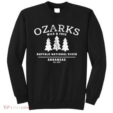 Buffalo National River Arkansas Ozark Mountains Sweatshirt