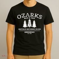 Buffalo National River Arkansas Ozark Mountains T-Shirt thumb 3