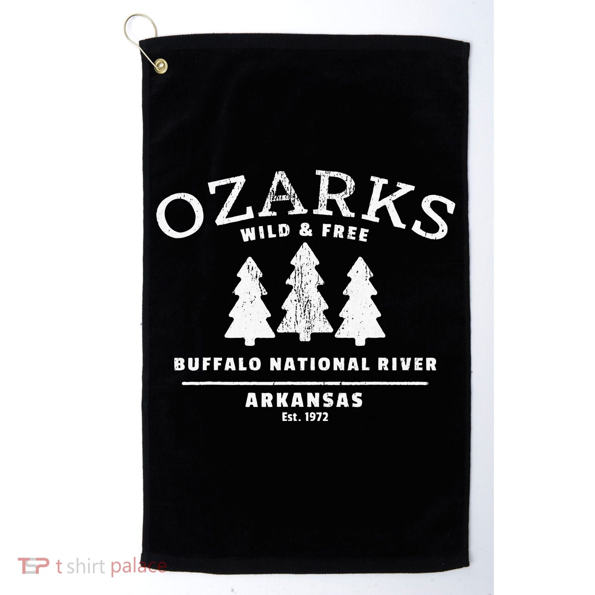 Buffalo National River Arkansas Ozark Mountains Golf Towel