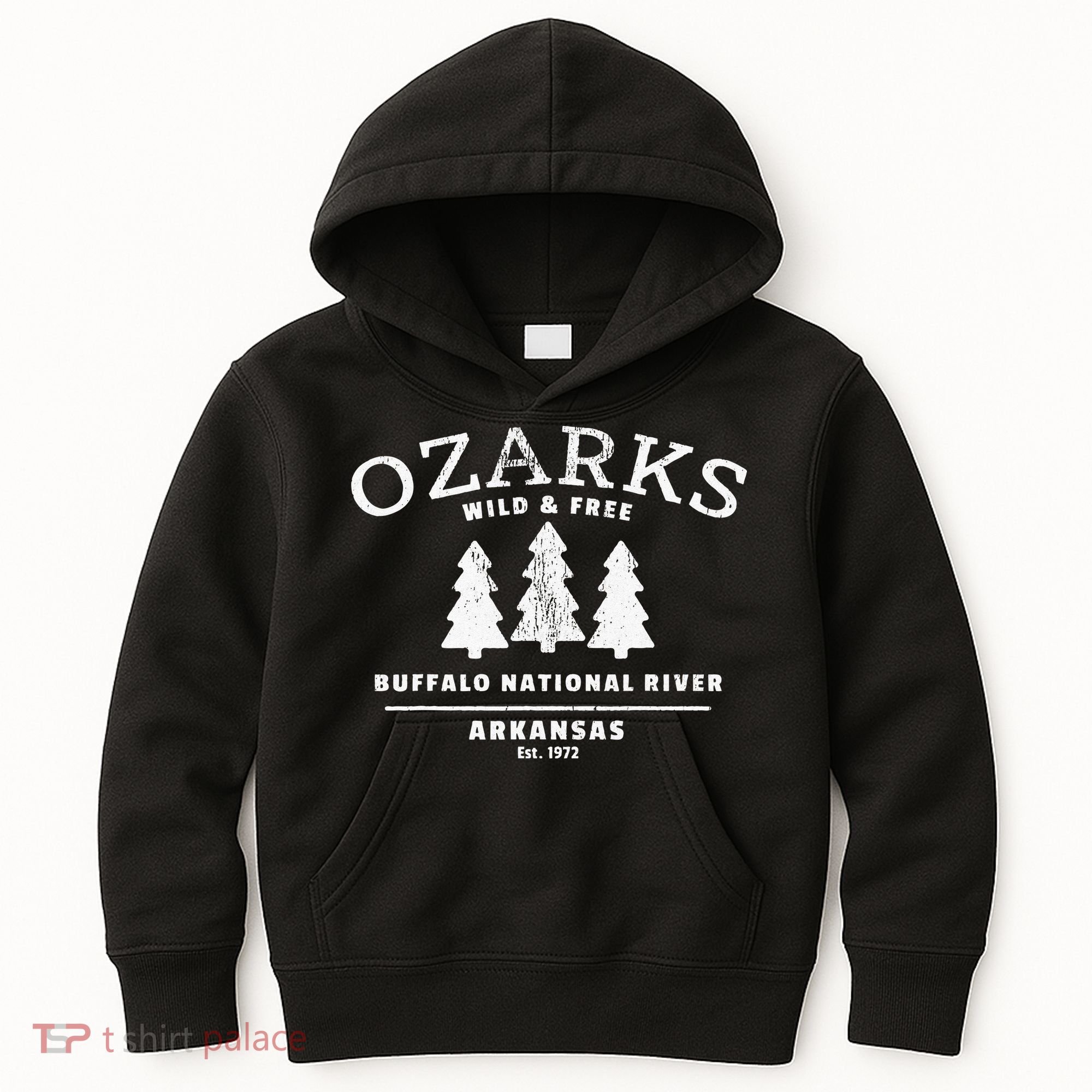 Buffalo National River Arkansas Ozark Mountains Kids Hoodie