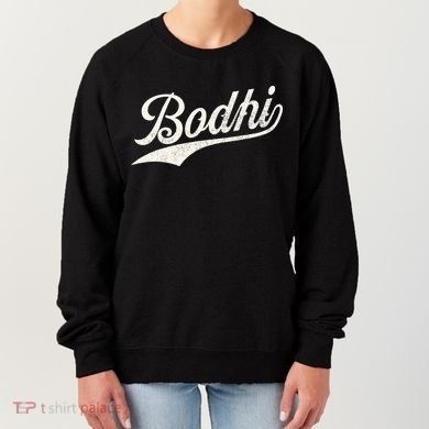 Bodhi Name Retro Vintage Bodhi Given Name Distressed Women's Sweatshirt