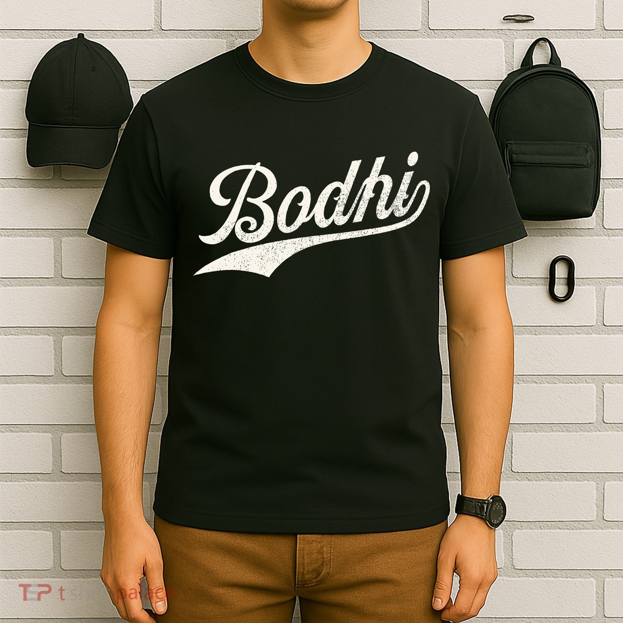 Bodhi Name Retro Vintage Bodhi Given Name Distressed T-Shirt
