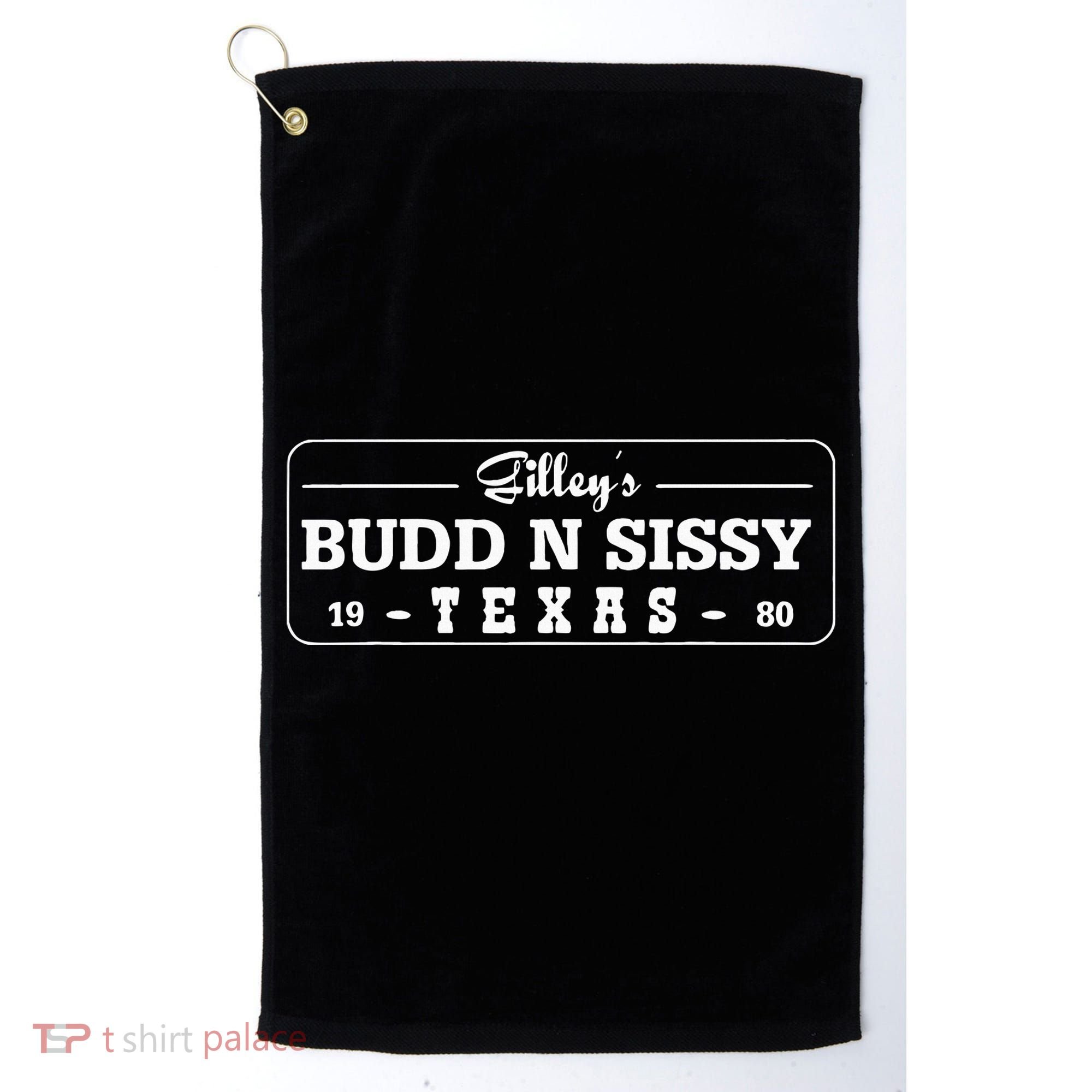 Bud N Sissy Texas Cowboy Golf Towel