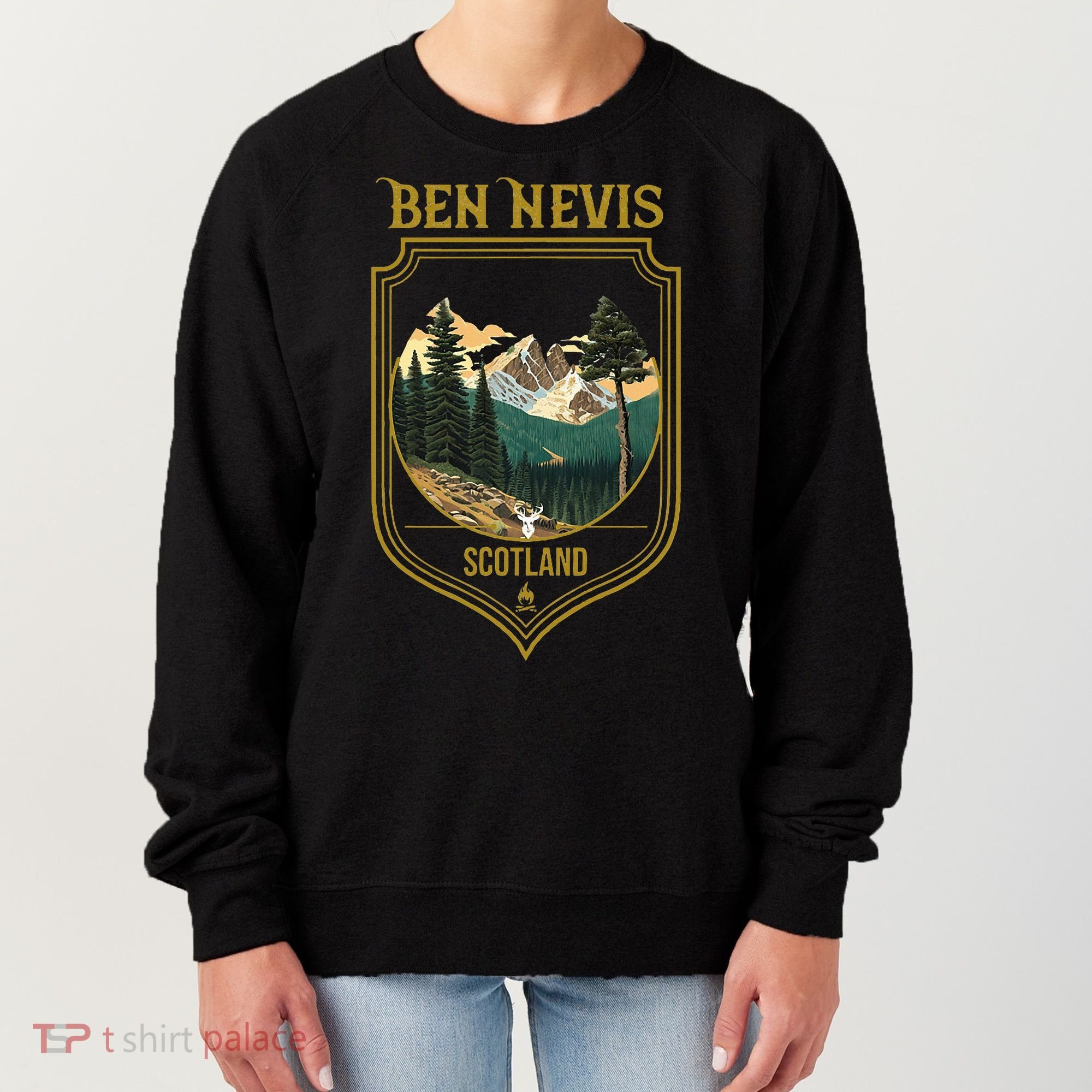 Ben Nevis Souvenir Apparel Ben Nevis Hiking Women's Sweatshirt