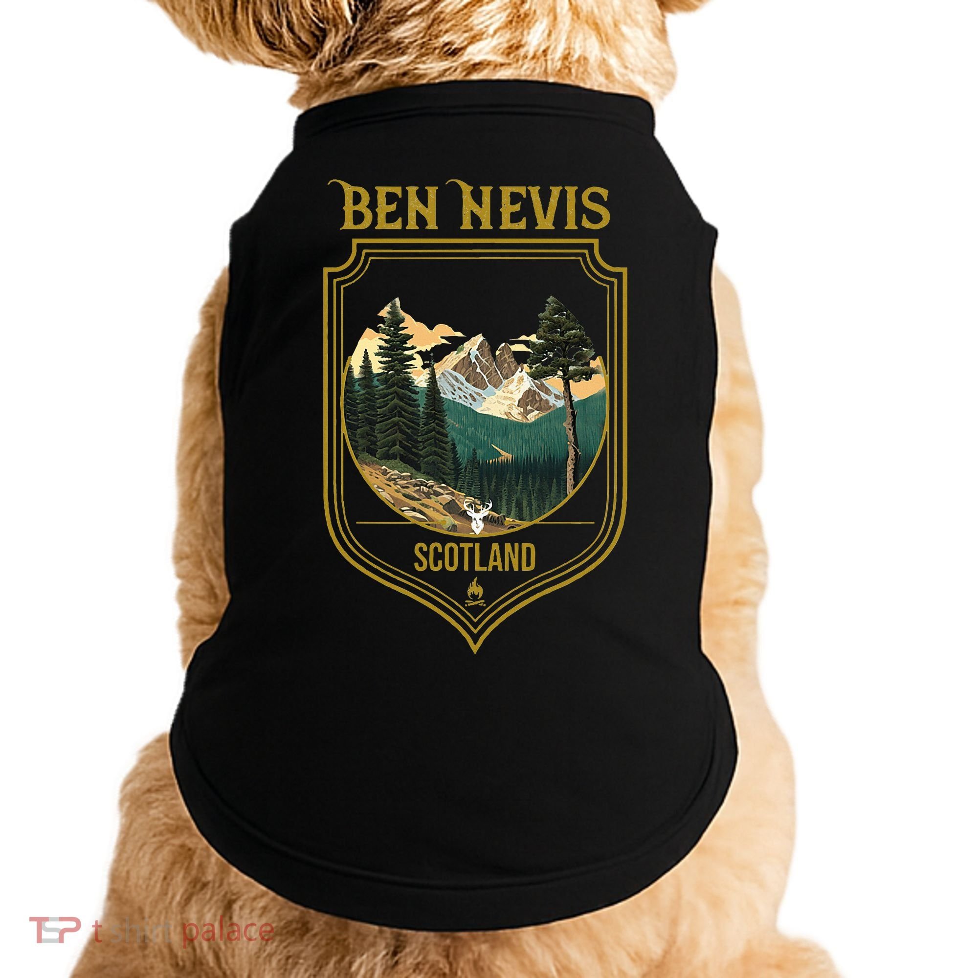 Ben Nevis Souvenir Apparel Ben Nevis Hiking Doggie Tank
