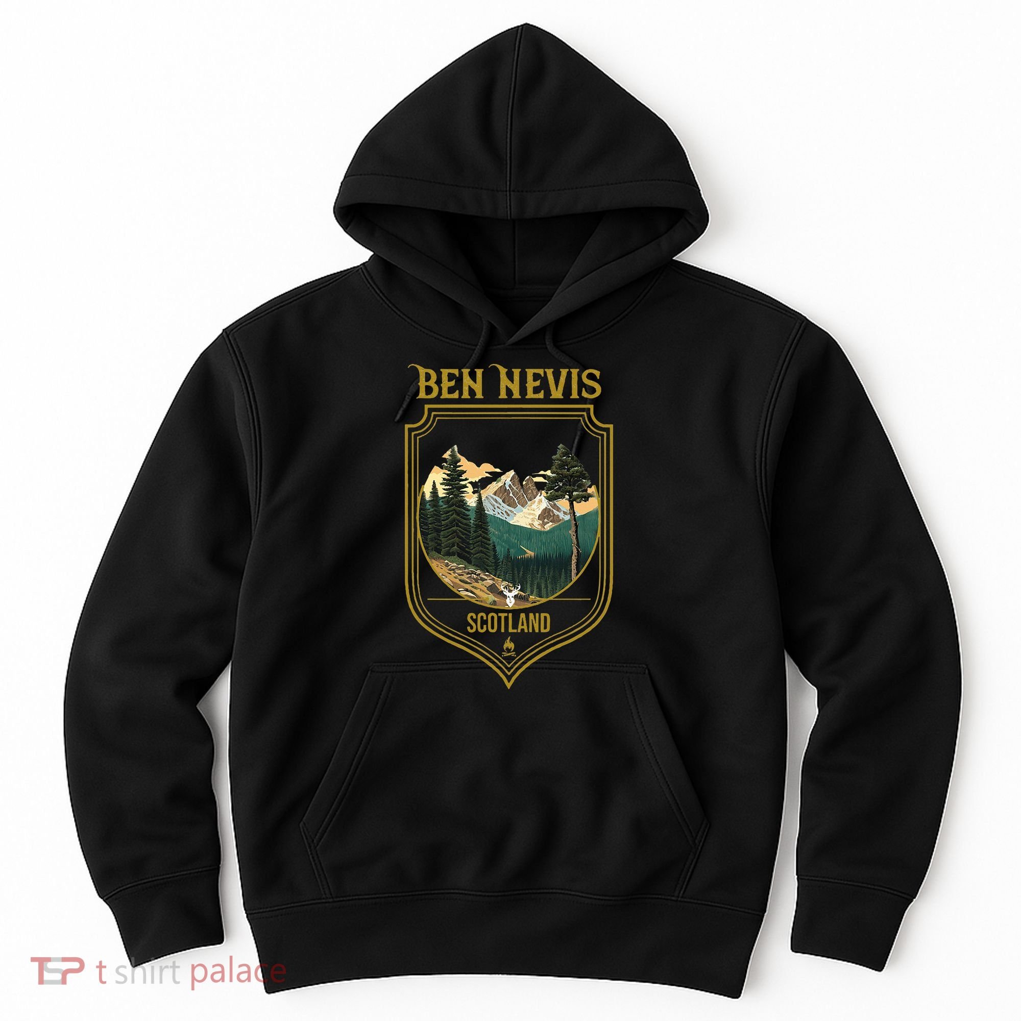 Ben Nevis Souvenir Apparel Ben Nevis Hiking Hoodie