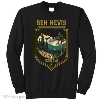 Ben Nevis Souvenir Apparel Ben Nevis Hiking Sweatshirt