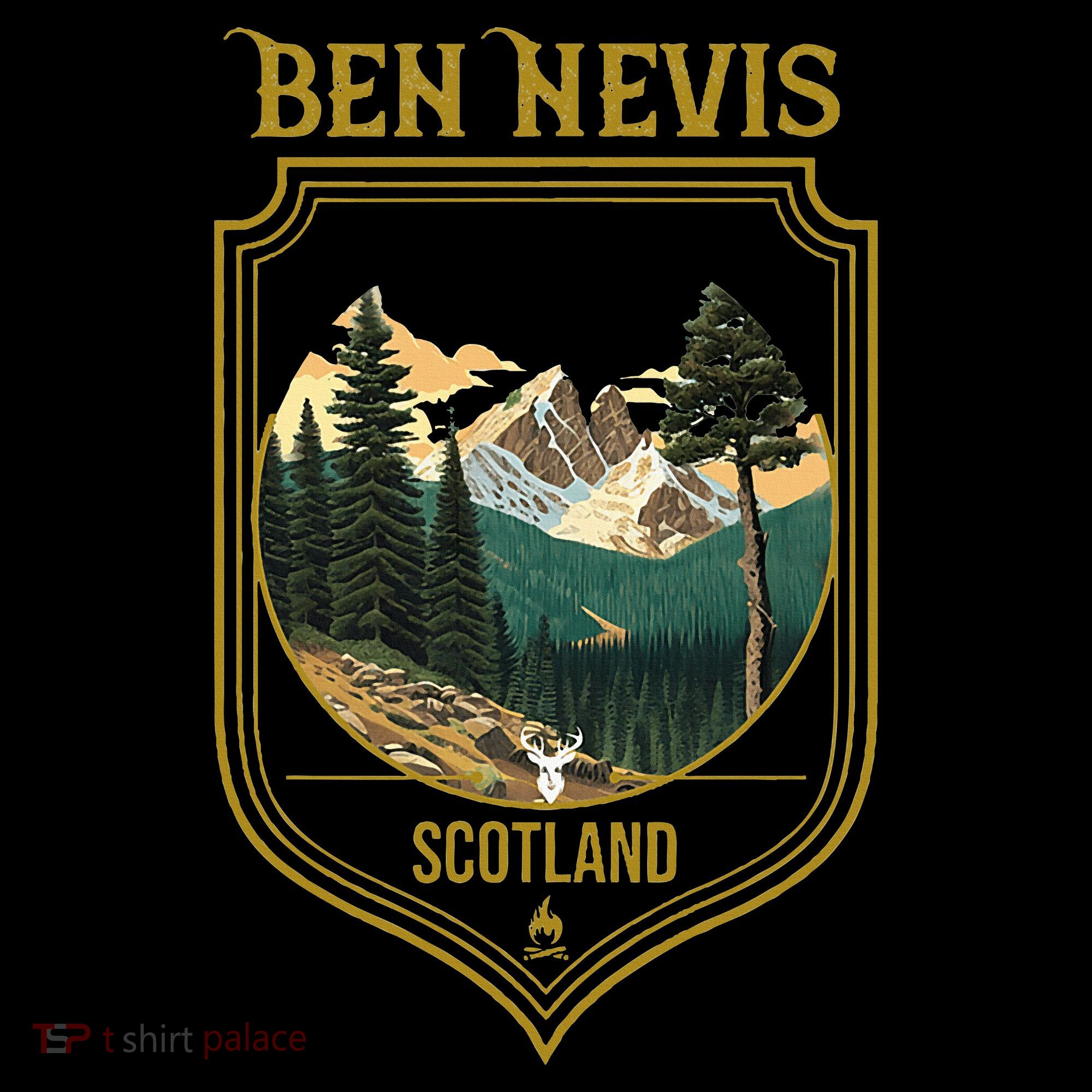 Ben Nevis Souvenir Apparel Ben Nevis Hiking Sweatshirt