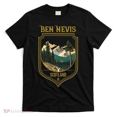 Ben Nevis Souvenir Apparel Ben Nevis Hiking T-Shirt