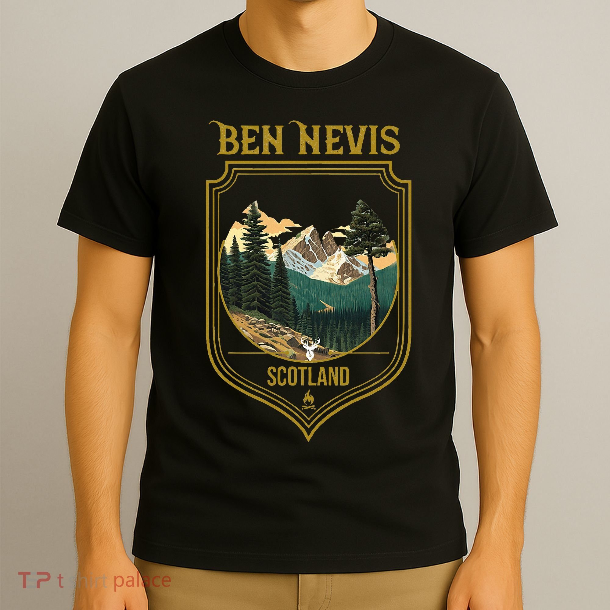 Ben Nevis Souvenir Apparel Ben Nevis Hiking T-Shirt