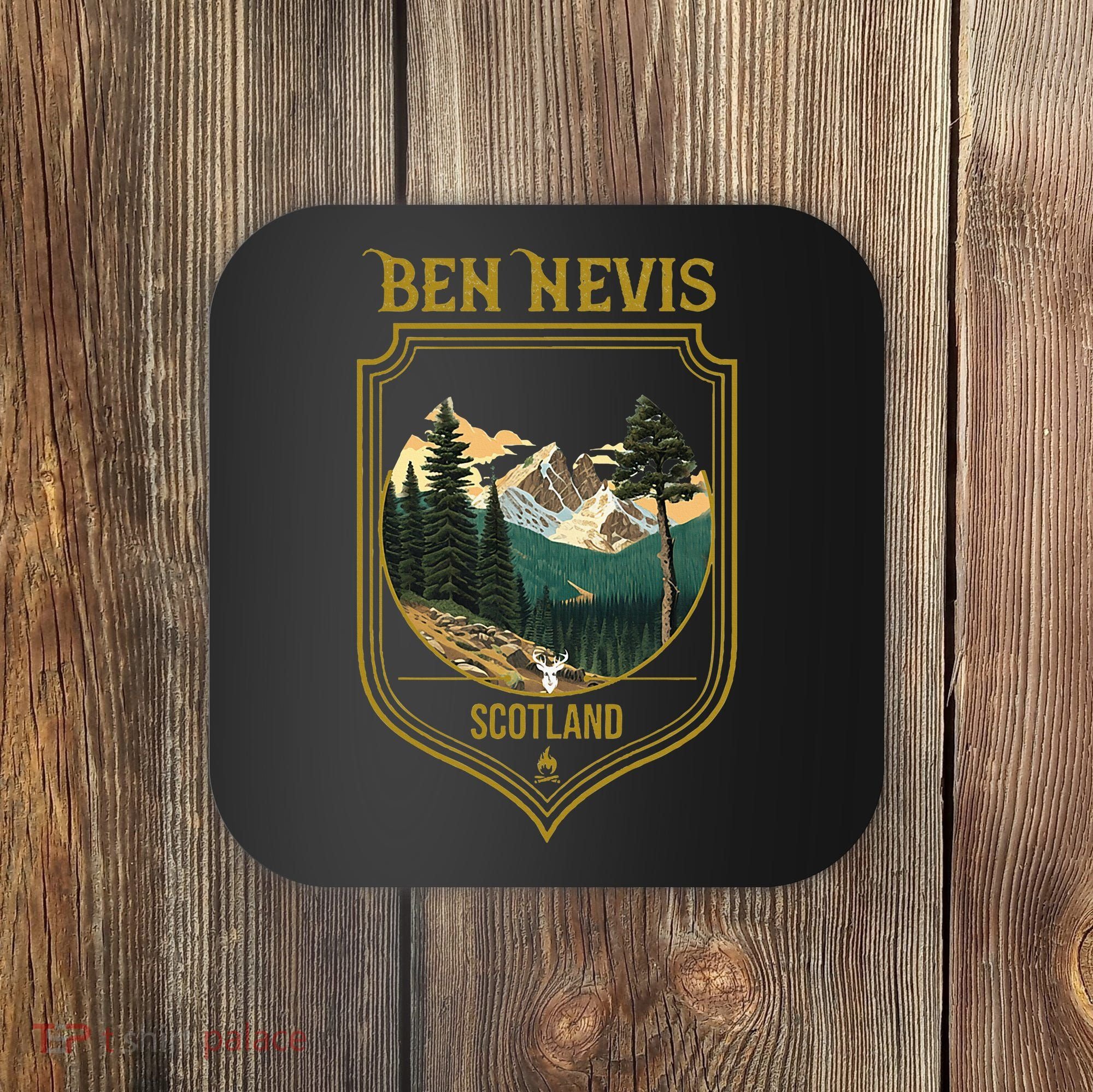Ben Nevis Souvenir Apparel Ben Nevis Hiking Coaster