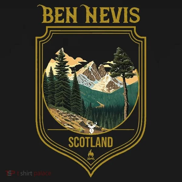Ben Nevis Souvenir Apparel Ben Nevis Hiking Ornament