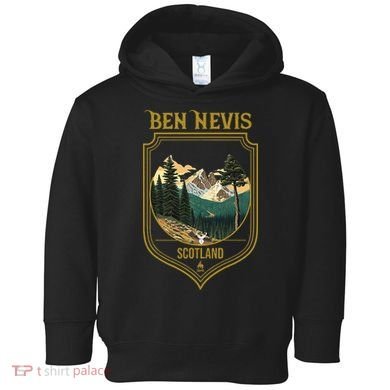 Ben Nevis Souvenir Apparel Ben Nevis Hiking Toddler Hoodie