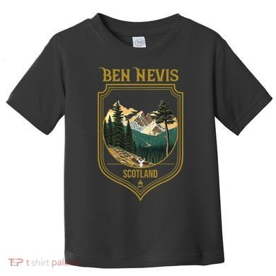 Ben Nevis Souvenir Apparel Ben Nevis Hiking Toddler T-Shirt
