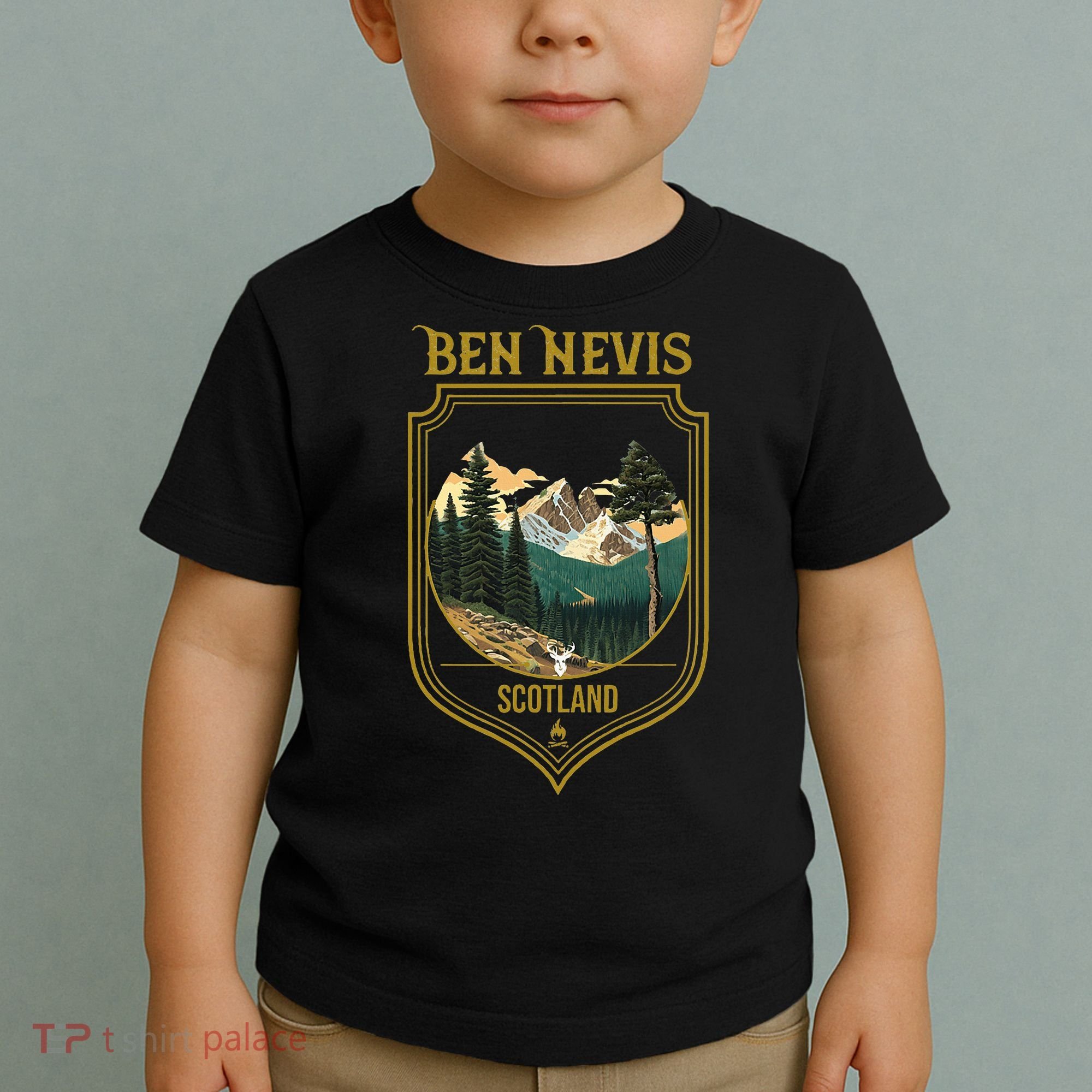 Ben Nevis Souvenir Apparel Ben Nevis Hiking Toddler T-Shirt