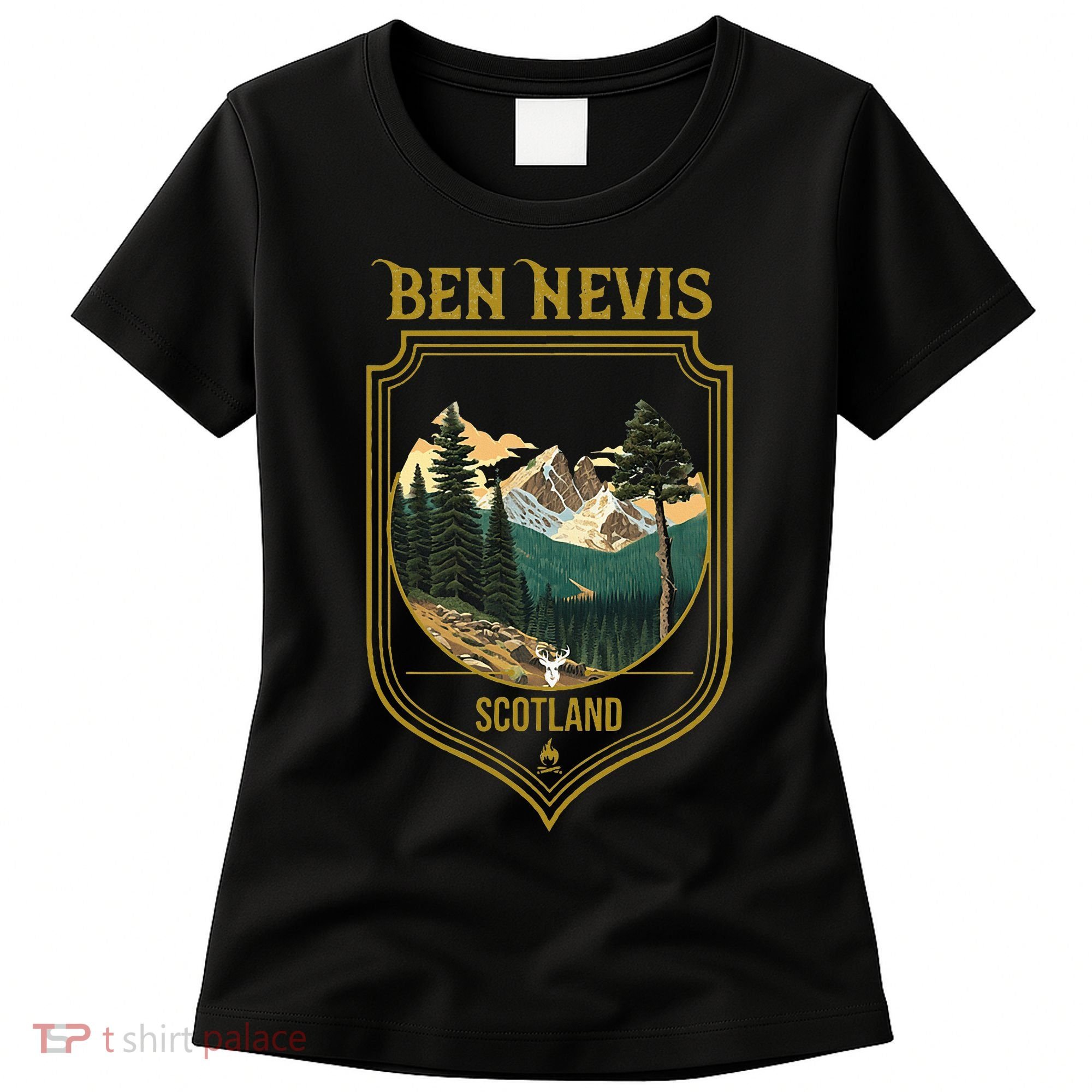 Ben Nevis Souvenir Apparel Ben Nevis Hiking Women's T-Shirt