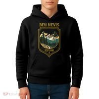 Ben Nevis Souvenir Apparel Ben Nevis Hiking Kids Hoodie thumb 4