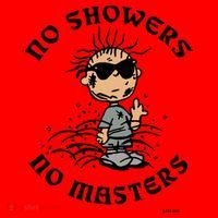Bosssdog No Showers No Masters Santa Hat thumb 1