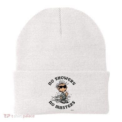 Bosssdog No Showers No Masters Beanie