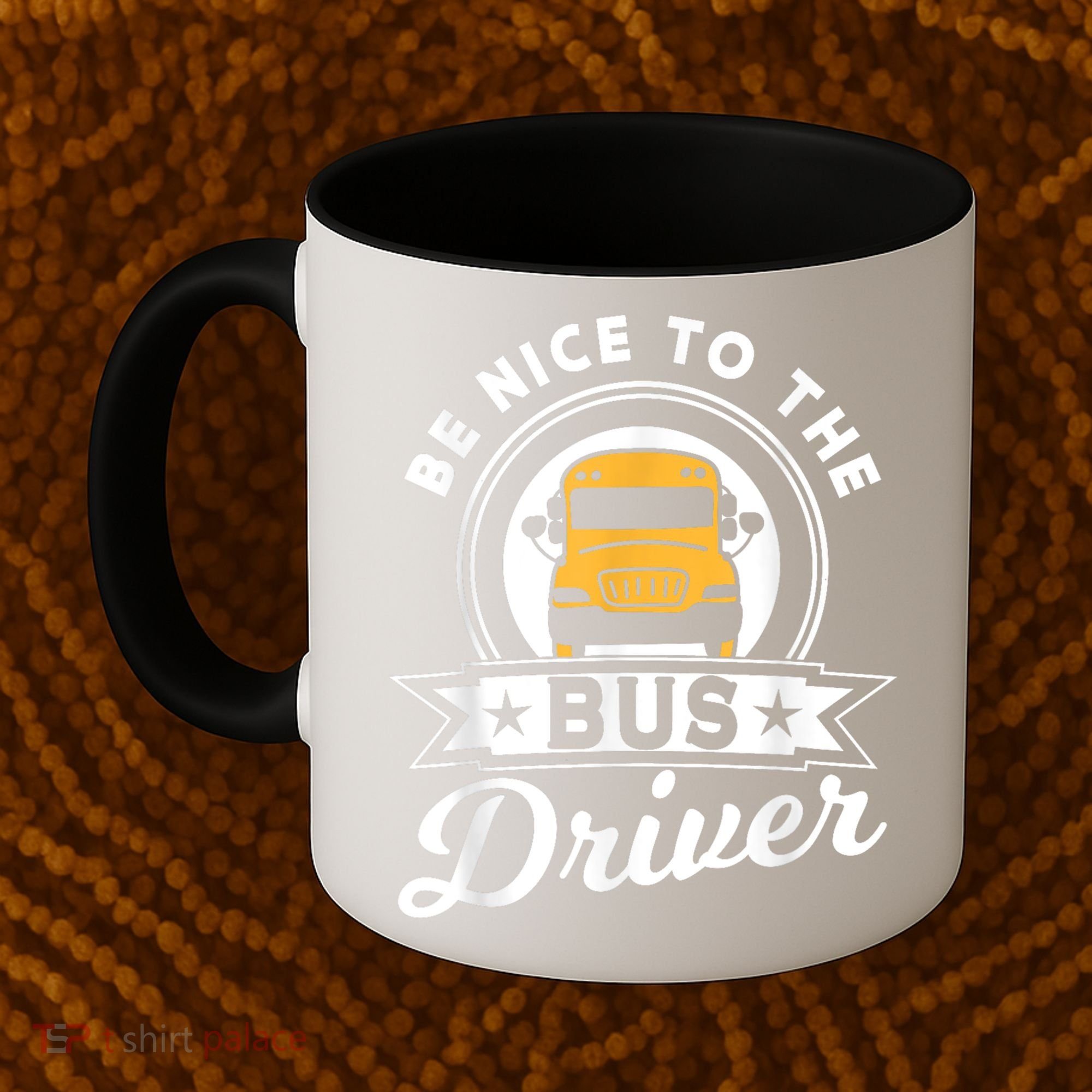 Be Nice To The Bus Driver Job Operator Busman Buses Coffee Mug