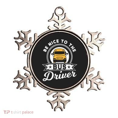 Be Nice To The Bus Driver Job Operator Busman Buses Ornament