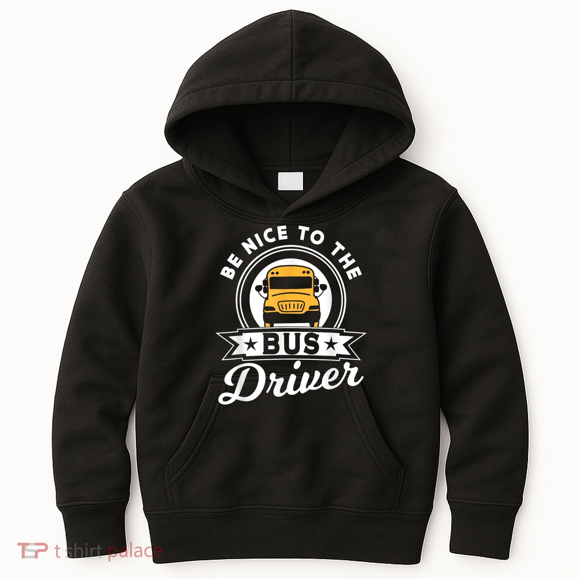 Be Nice To The Bus Driver Job Operator Busman Buses Kids Hoodie