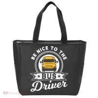 Be Nice To The Bus Driver Job Operator Busman Buses Tote Bag thumb 0