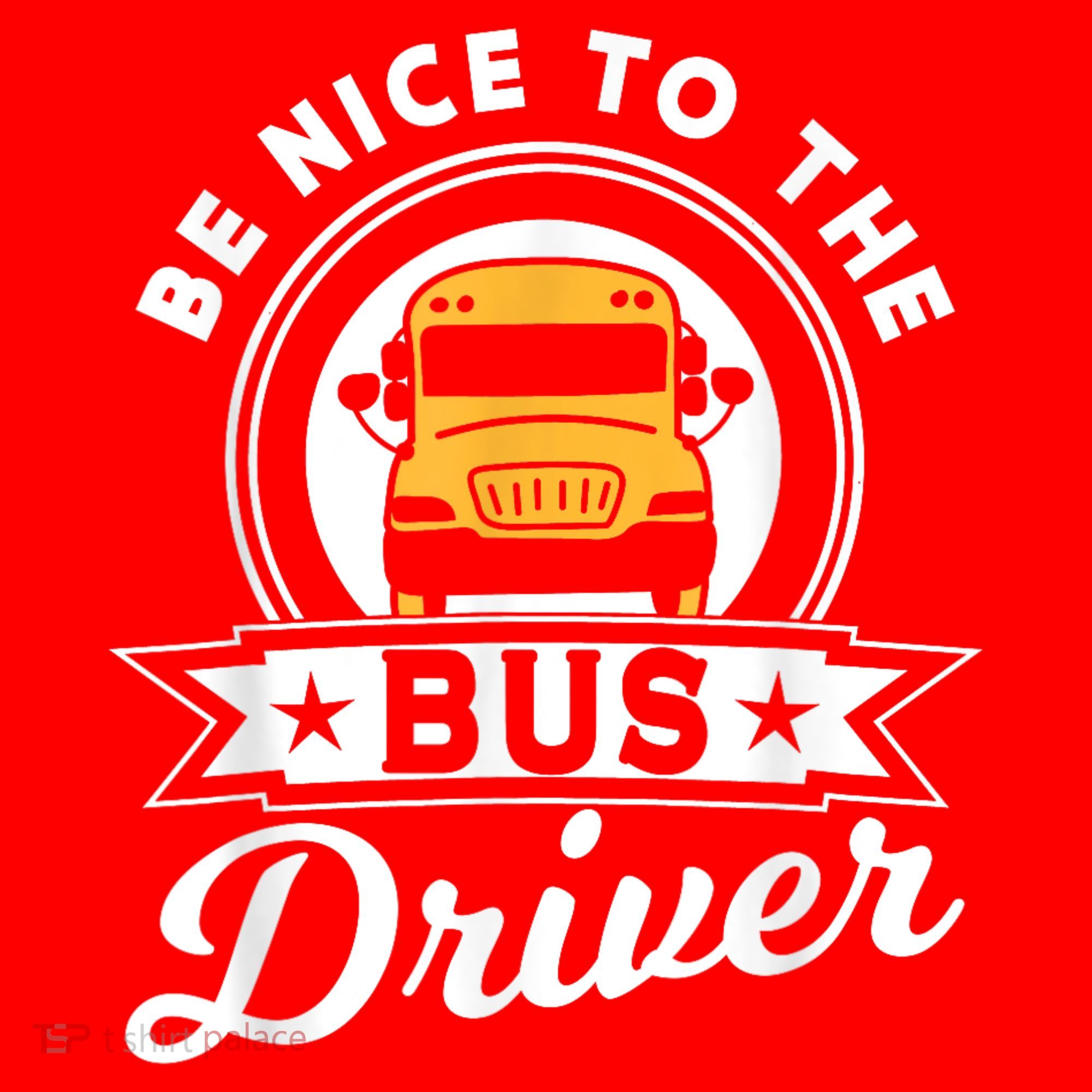 Be Nice To The Bus Driver Job Operator Busman Buses Santa Hat