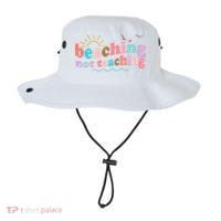 Beaching Not Teaching Summer Break Gift For Teacher Bucket Hat thumb 0