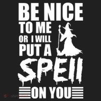 Be Nice To Me Or I Will Put A Spell On You Beanie thumb 2
