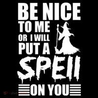 Be Nice To Me Or I Will Put A Spell On You Women's Hoodie thumb 2