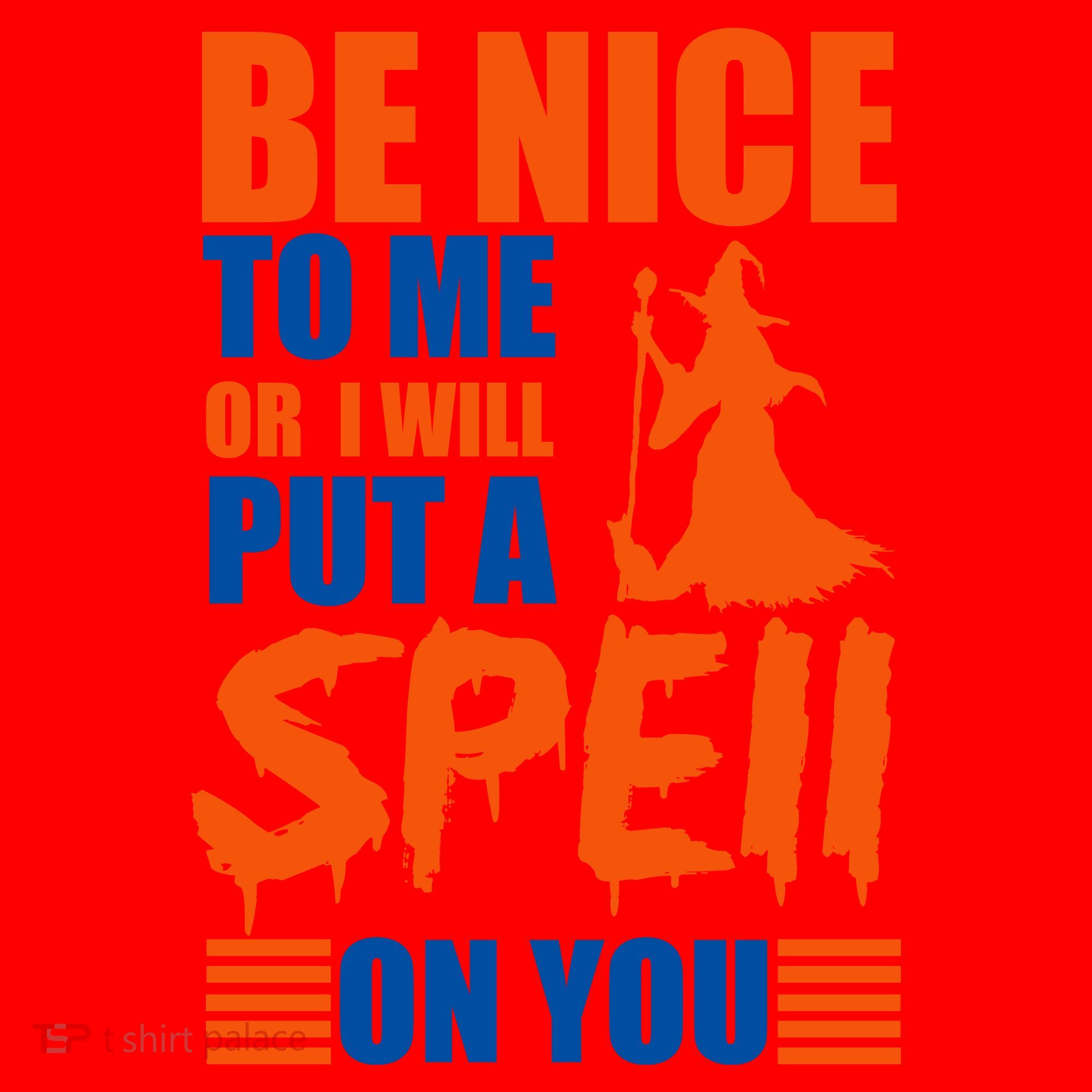 Be Nice To Me Or I Will Put A Spell On You Santa Hat