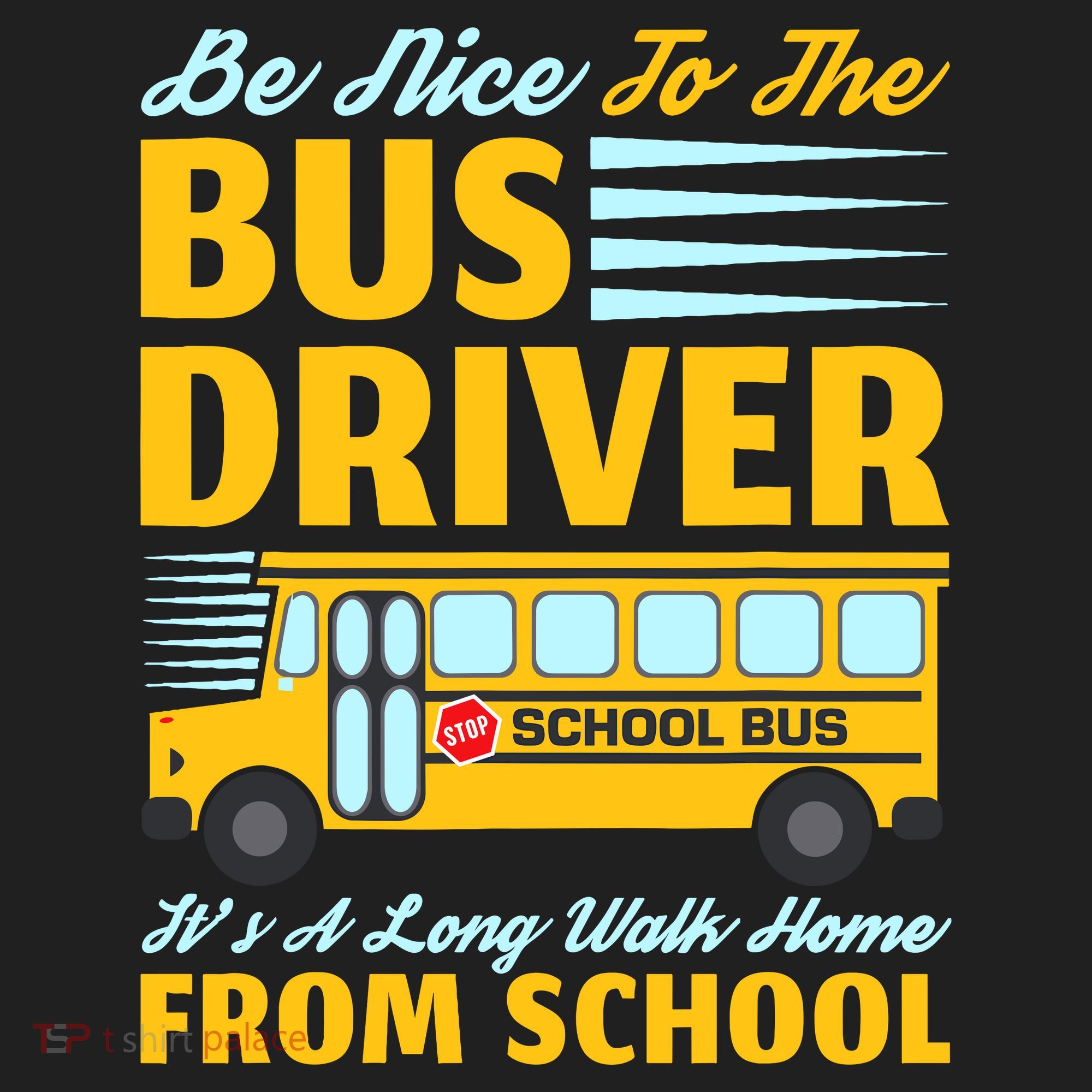 Be Nice To The Bus Driver Funny School Bus Driver Beanie