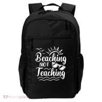 Beaching Not Teaching Summer Break Teacher Backpack thumb 0