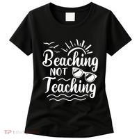 Beaching Not Teaching Summer Break Teacher Women's T-Shirt thumb 0