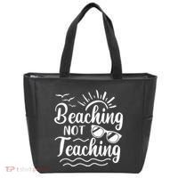 Beaching Not Teaching Summer Break Teacher Tote Bag thumb 0