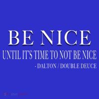Be Nice Until Roadhouse Dalton Movie Action Cool Gift Toddler Hoodie thumb 2