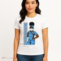 Black Nurse Uniform Face Mask Afro African Women Funny Gift Women's T-Shirt thumb 4