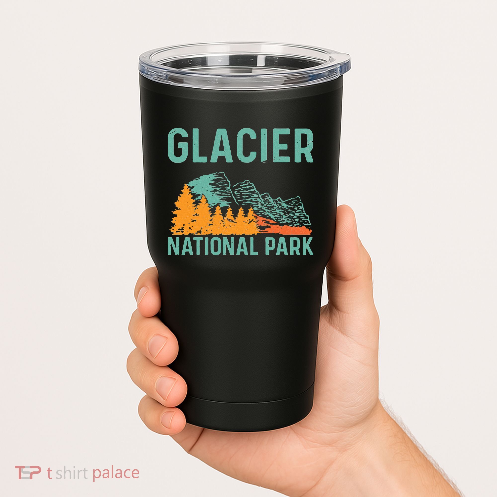 Beautiful Nature Vacation Glacier National Park Tumbler