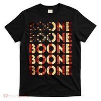 Boone Name Vintage Retro US Flag T-Shirt thumb 0
