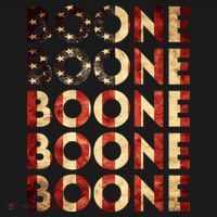 Boone Name Vintage Retro US Flag T-Shirt thumb 7