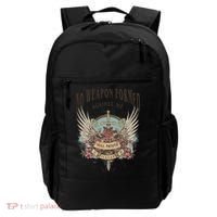 Boho No Weapon Formed Against Me Shall Prosper Christian Backpack thumb 0