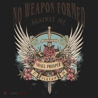 Boho No Weapon Formed Against Me Shall Prosper Christian Beanie thumb 2