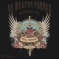 Boho No Weapon Formed Against Me Shall Prosper Christian Women's Long Sleeve Shirt thumb 2