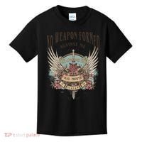 Boho No Weapon Formed Against Me Shall Prosper Christian Kids T-Shirt thumb 0